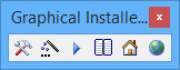 Graphical Installer Wizard toolbar